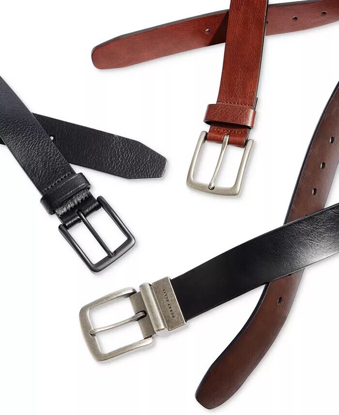 

Мужской ремень Perry Ellis Portfolio, белый