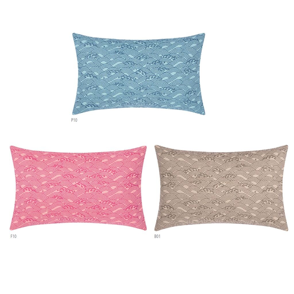 

Чехол на подушку ВОЛНЫ 30 х 50 см в нескольких цветах, 100% хлопок, ЦВЕТ: фуксия pad