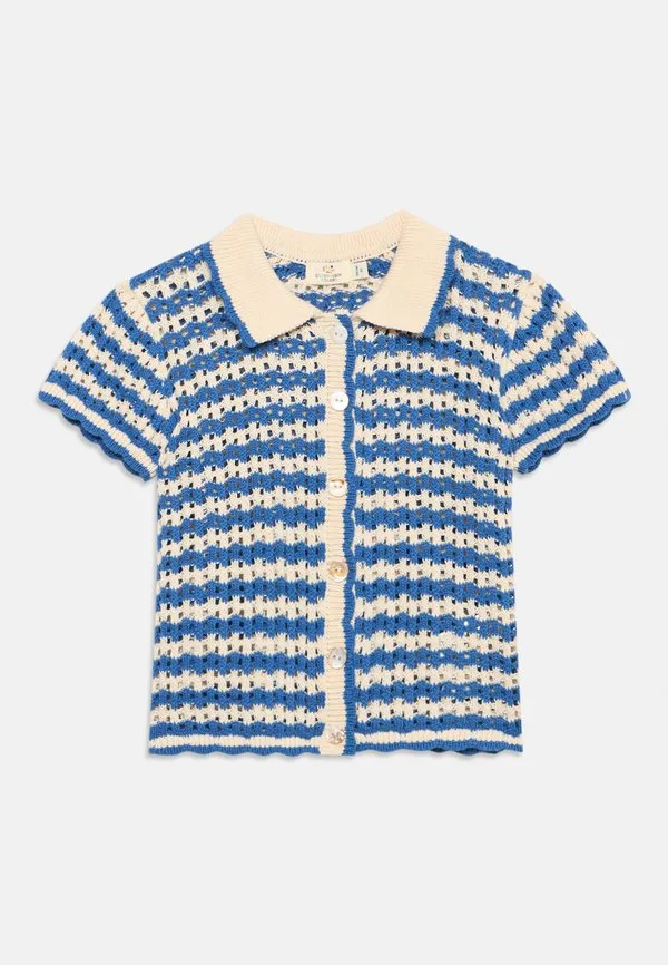 Кардиган Copenhagen Colors, Ocean Blue/Cream — фото 3