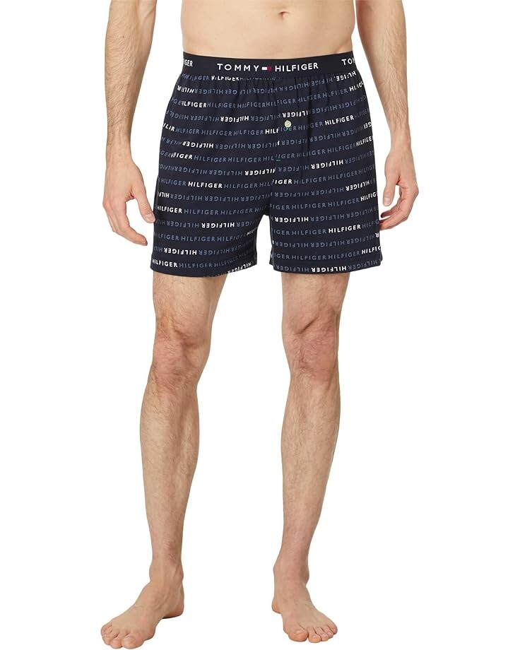 

Боксеры Tommy Hilfiger Knit, цвет Desert Sky Logo Print