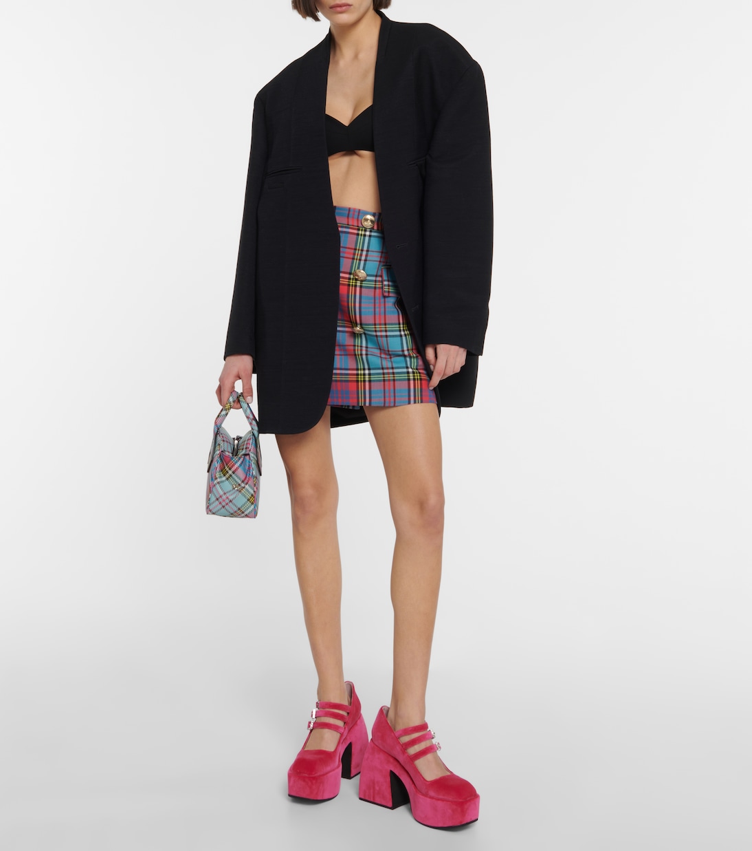 Бархатные туфли-лодочки Bulla Marietta на платформе Nodaleto, Pink Basooka Velvet — фото 2