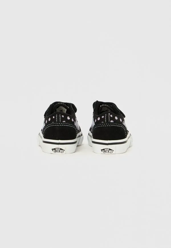 Классические скейтбордистские кроссовки унисекс Vans, Black/Purple — фото 3