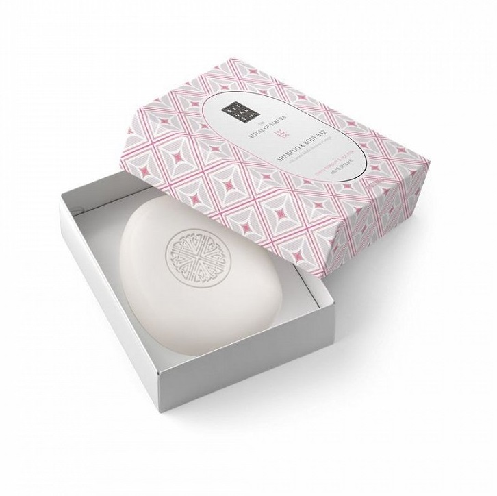 

Ароматное мыло для тела и волос the ritual of sakura shampoo & body bar Rituals, вес 100 гр.