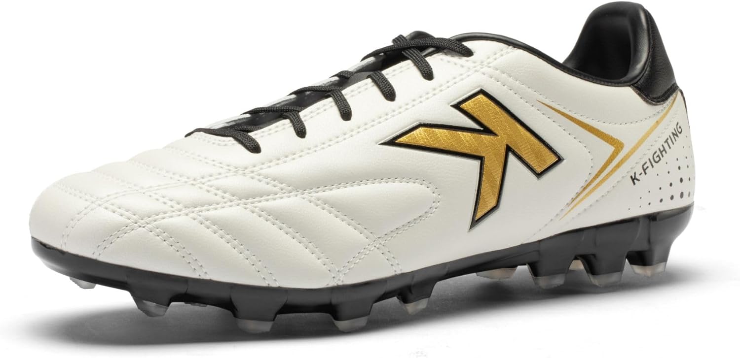 

Футбольные бутсы KELME K-Fighting из микрофибры и кожи, для твердого/искусственного покрытия, уличные, для мужчин и женщин, белый