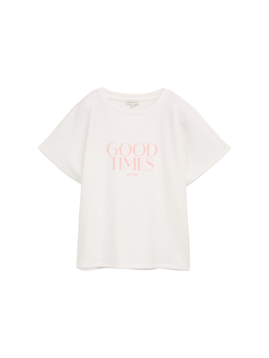 

Футболка TOM TAILOR, Wool white