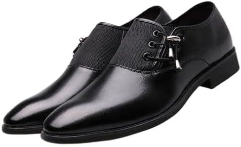 

Мужские деловые туфли без шнурков для свадебного торжества, формальные, повседневные, дышащие Waolsu, черный