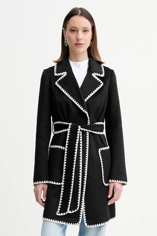 

Пальто с добавлением шерсти Victoire Guess, черный
