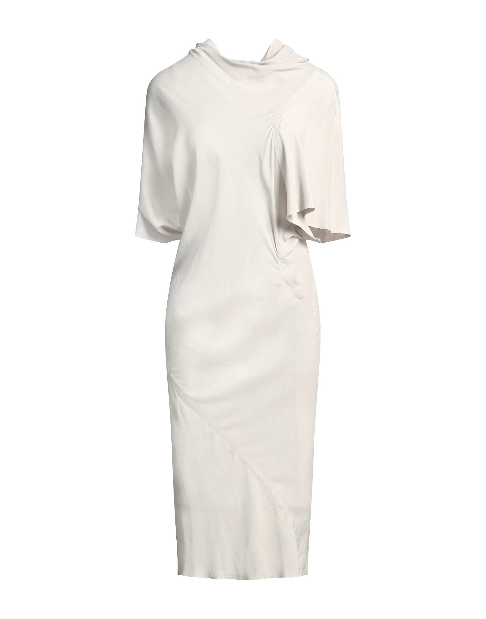 

Платье миди Rick Owens, светло-серый