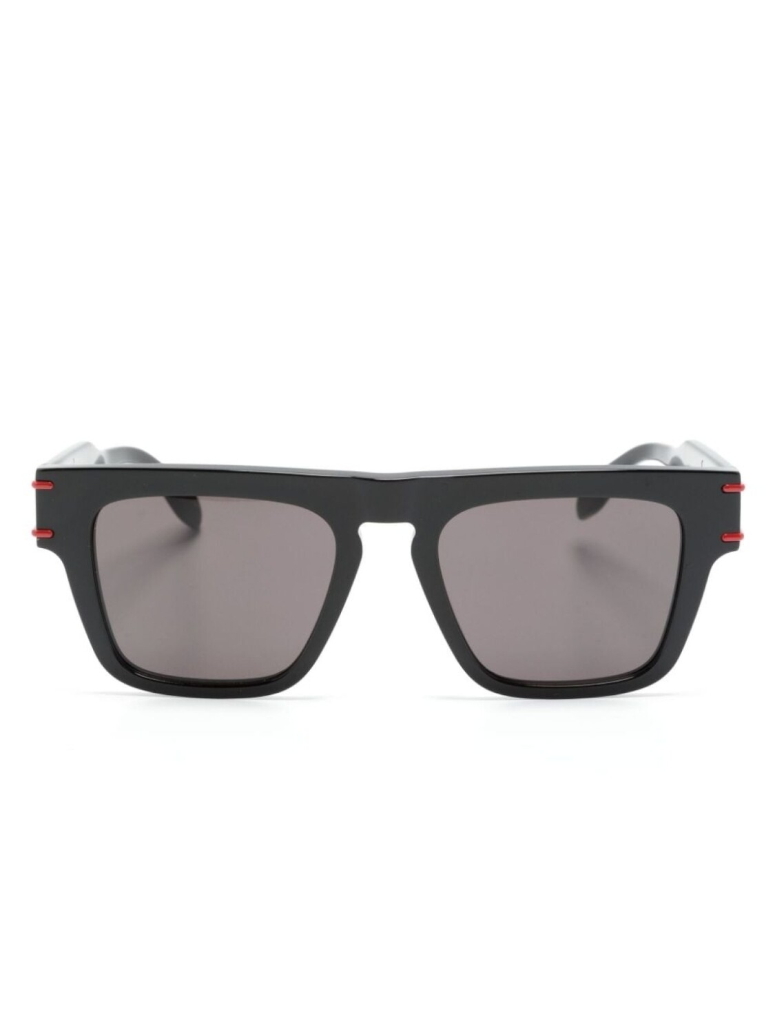 

Alexander McQueen Eyewear солнцезащитные очки в прямоугольной оправе, черный