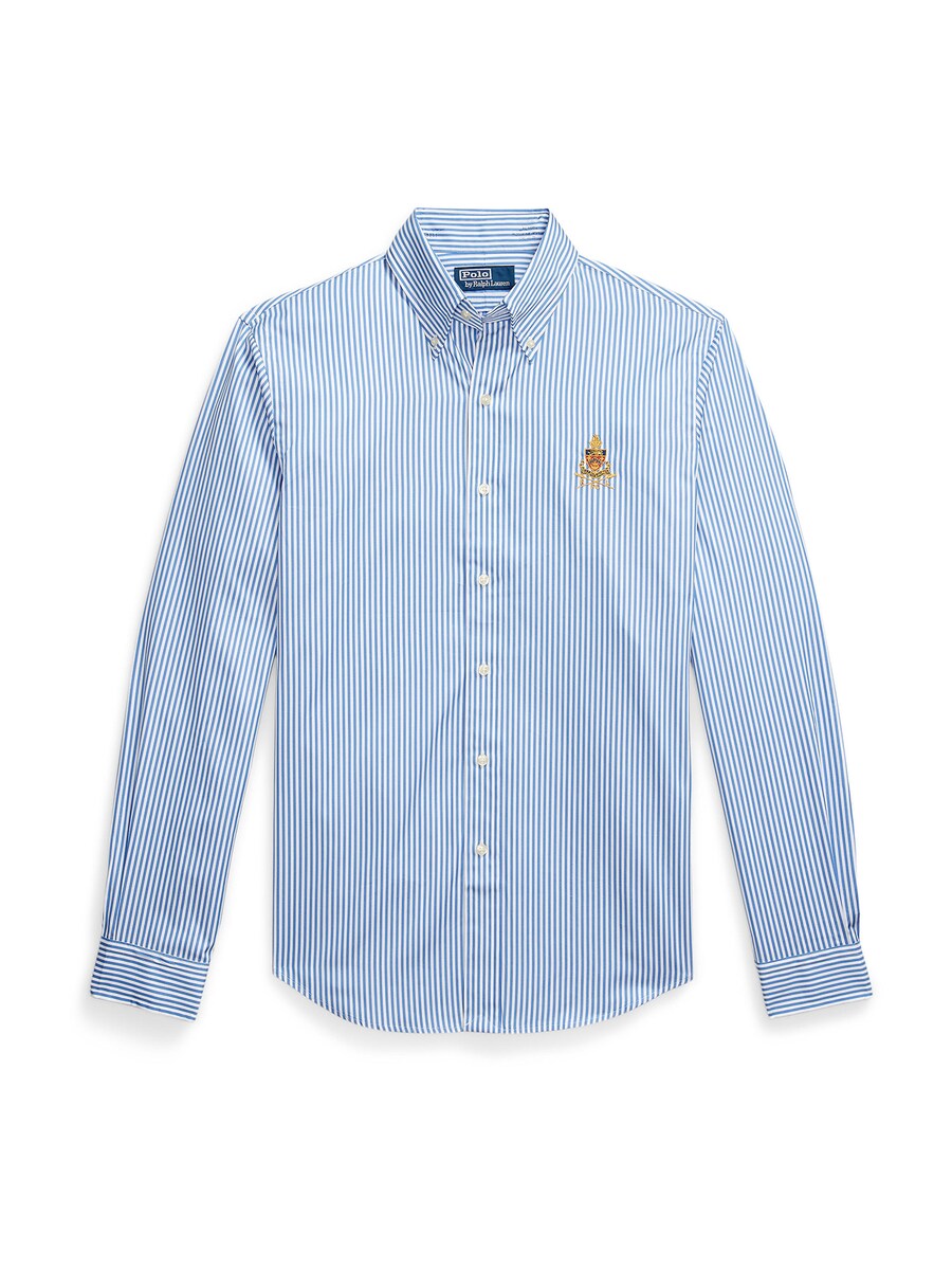 

Рубашка на пуговицах классического кроя Polo Ralph Lauren, синий