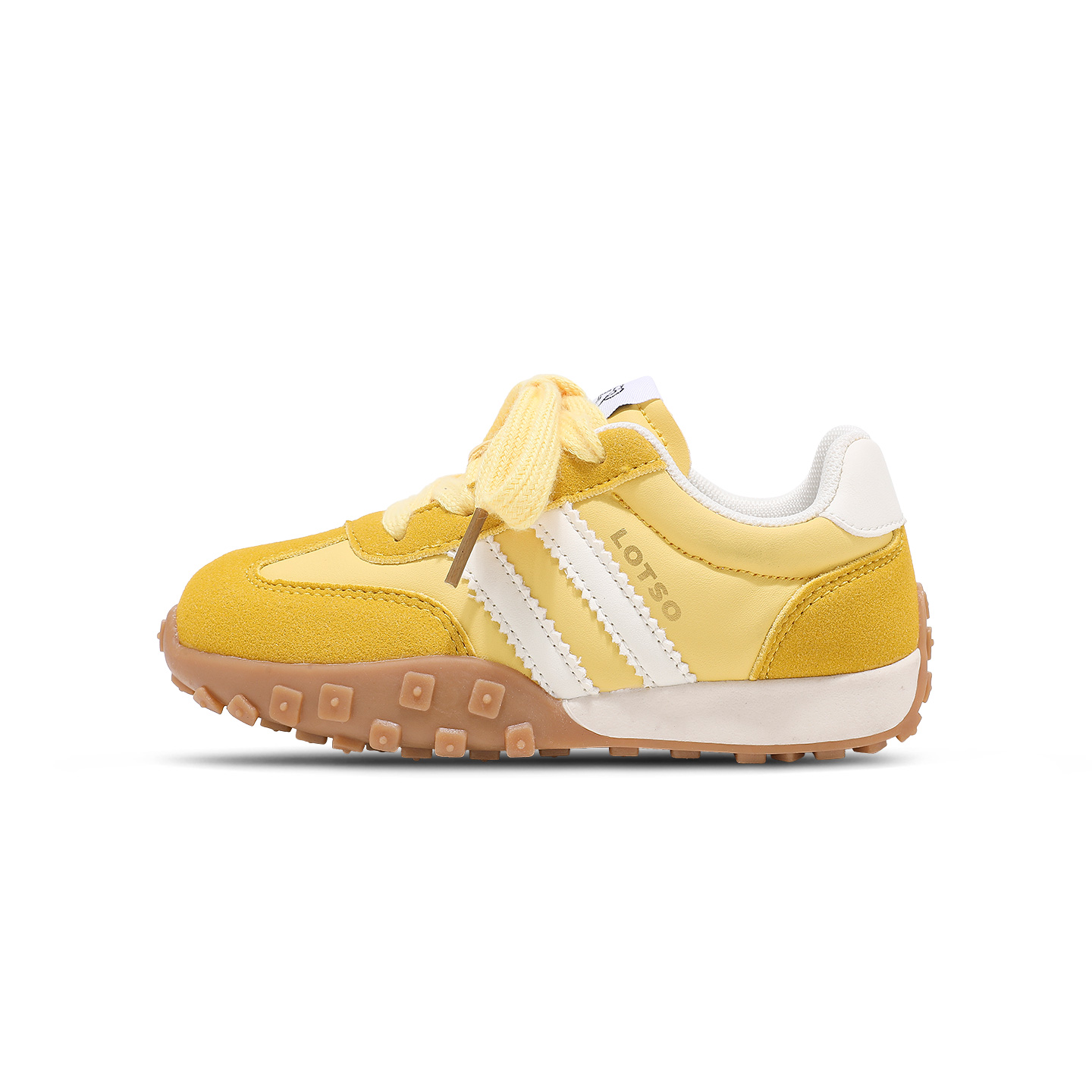 

Lotso Slip Resistant Abrasion Resistant Lightweight Cushioning Low top Детские скейтбординг кроссовки Kids' Disney, желтый