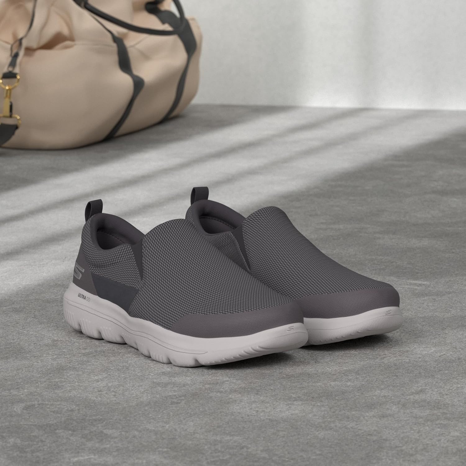 Мужские кроссовки Skechers Go Walk Evolution Ultra Impeccable, Charcoal — фото 2