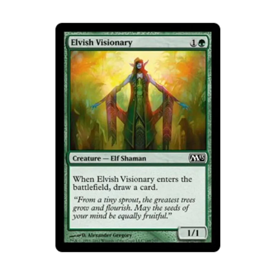 

CCG Эльфийский провидец (клавиша C), MTG - Magic 2013
