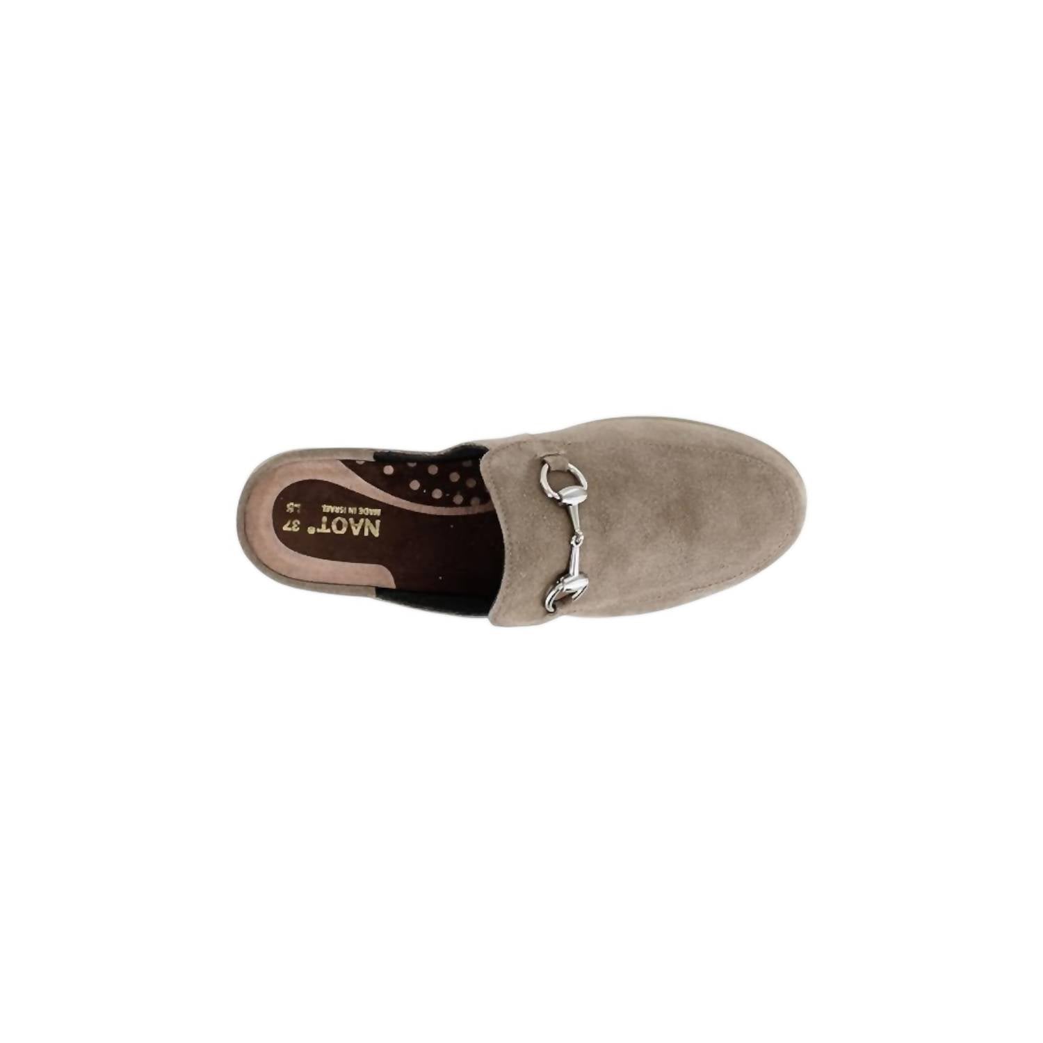 Женские замшевые мюли Halny из замши цвета миндаля NAOT, цвет almond suede — фото 3