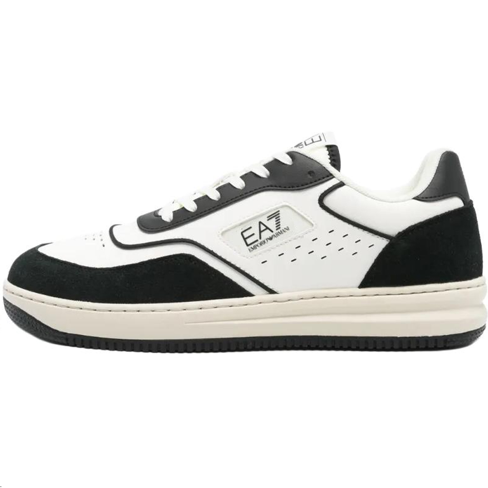 

EMPORIO ARMANI Низкие кроссовки для скейтбординга EA7, мужские, черно-белые
