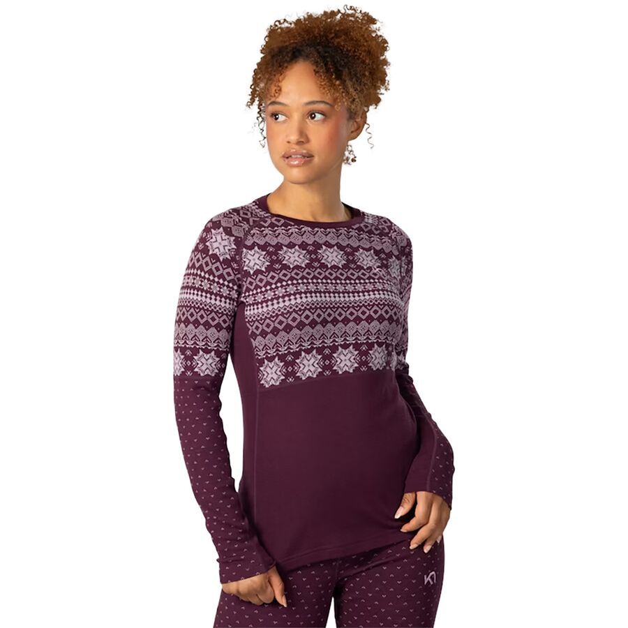 

Термофутболка Kari Traa Vilma Long-Sleeve Baselayer Kari Traa, Wine