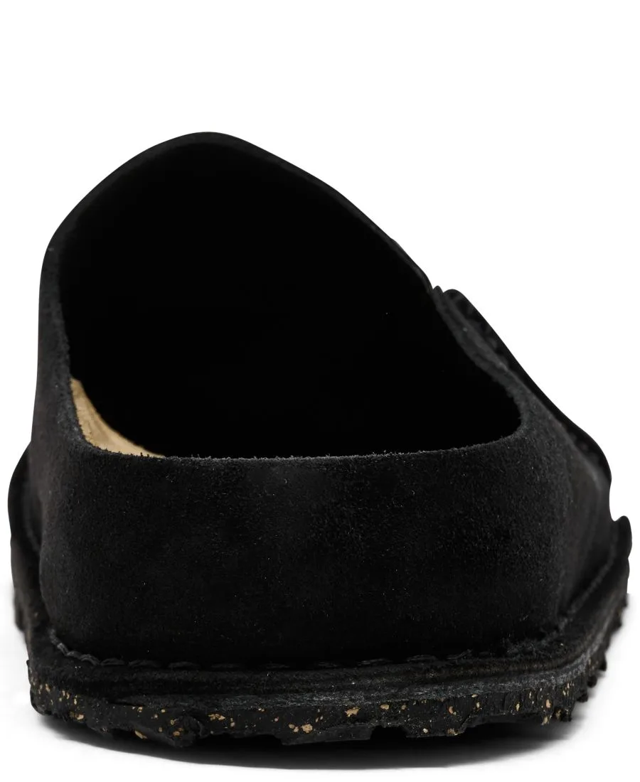 Мужские сабо Zermatt Premium из замшевой кожи от Finish Line Birkenstock, черный, серебро — фото 4