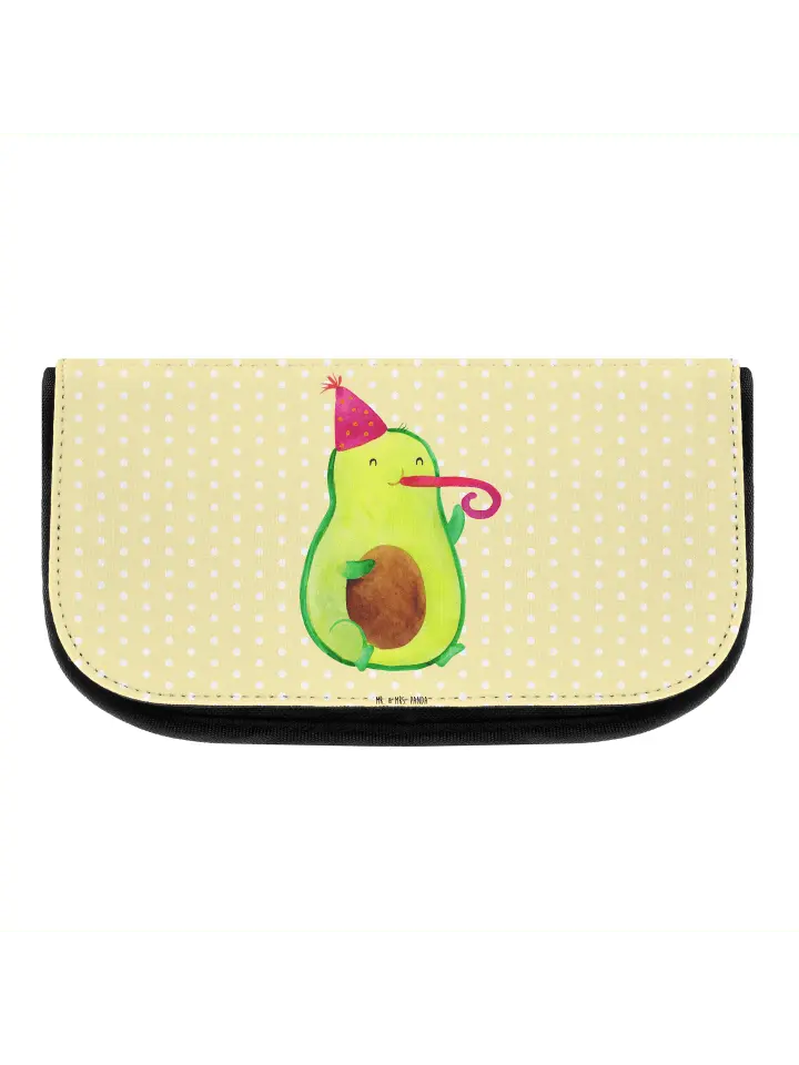 

Косметичка Mr & Mrs Panda Avocado Feier ohne Spruch, пастельно-желтый