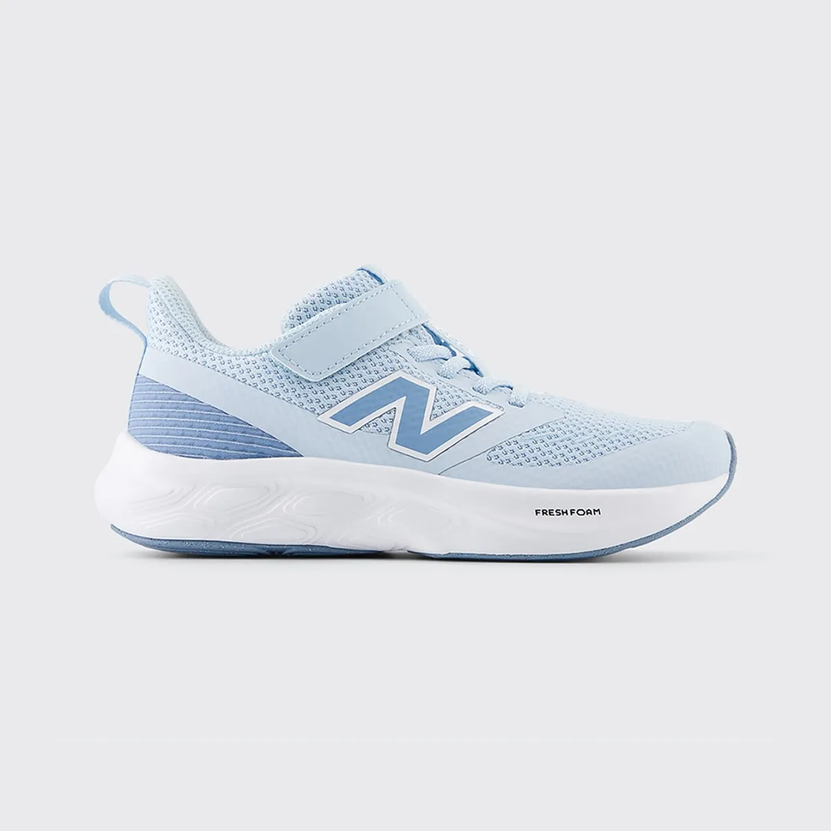 

Детские кроссовки для бега Fresh Foam 625 Bungee с верхним ремешком New Balance, пастельно-голубой