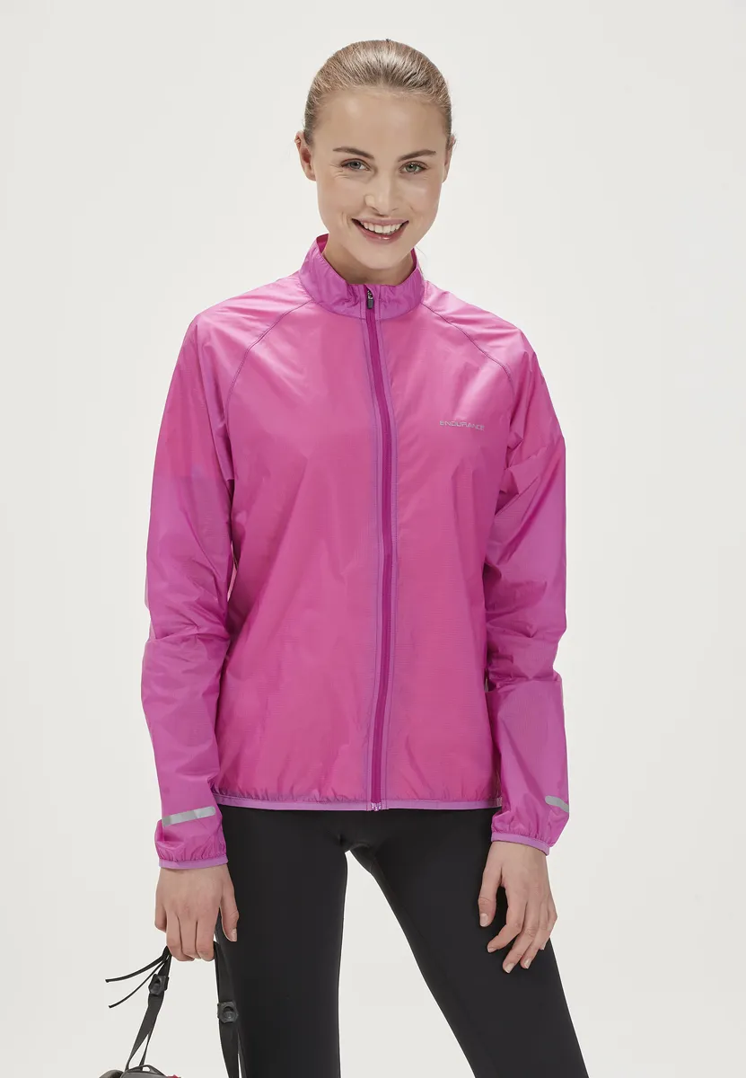 

Куртка из софтшелла ENDURANCE "IMMIE W Packable", очень легкая, в небольшой упаковке, фуксия