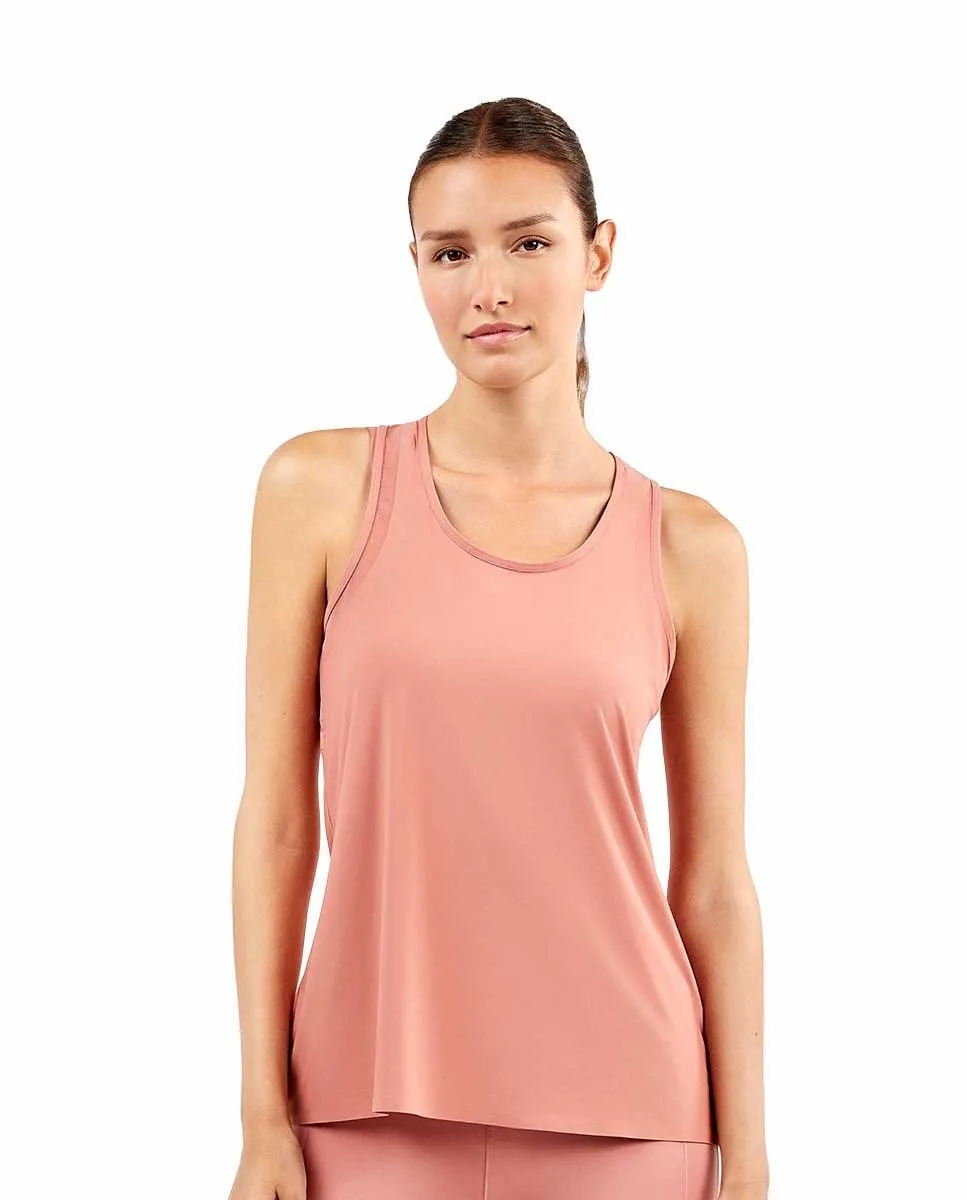 

Майка на бретельках с открытой спиной в форме бабочки Gisela, розовый