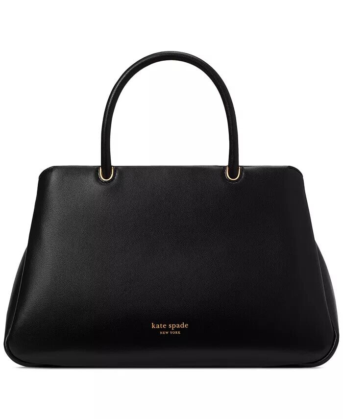 

Маленькая сумка-портфель Grace из гладкой кожи Kate Spade New York, черный