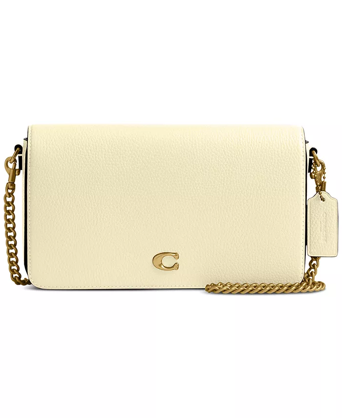 

Сумка через плечо Mila из кожи COACH, коричневый/бежевый