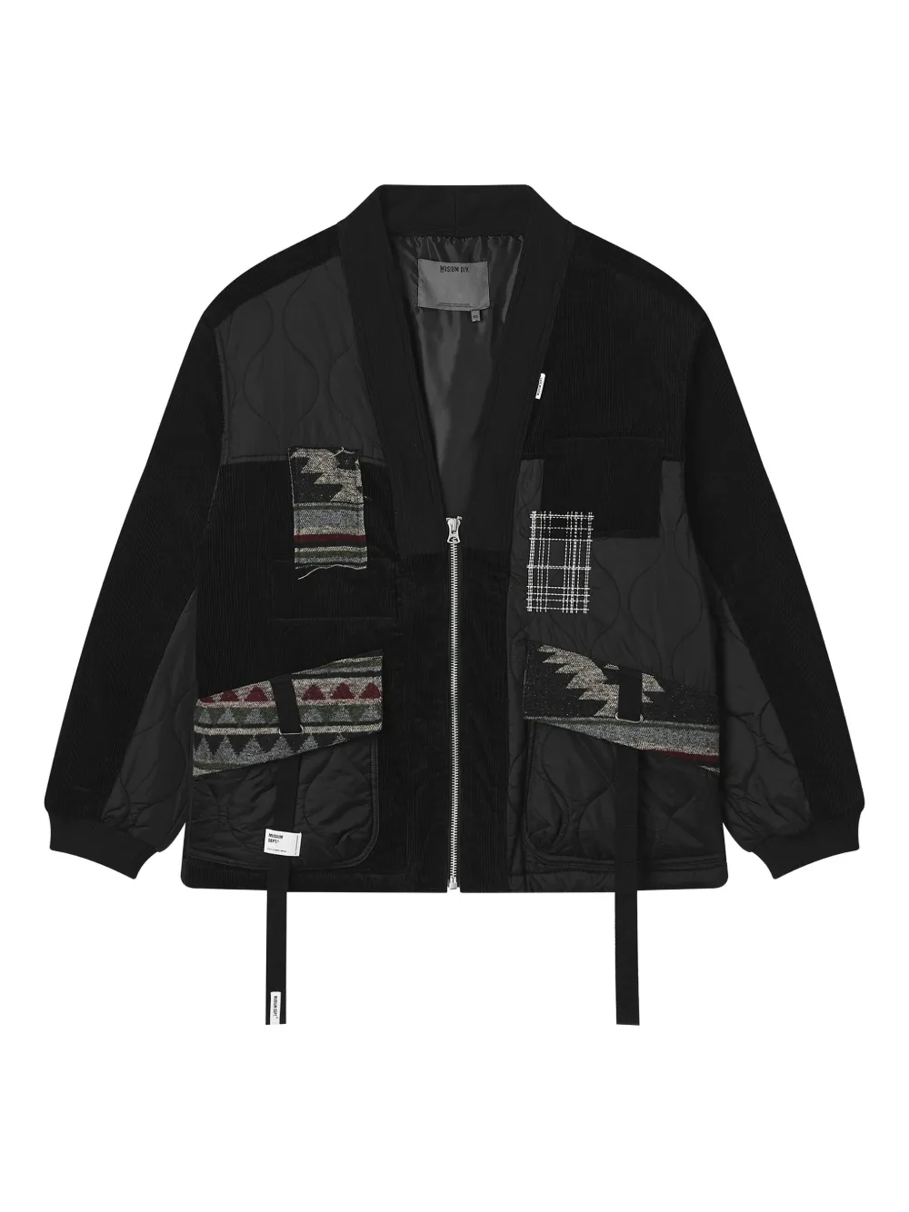 

Стеганая куртка из вельвета с подкладкой Musium Div., черный