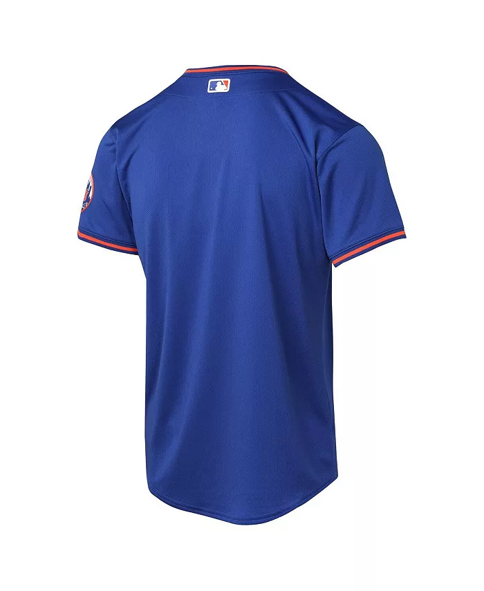 Футболка Royal New York Mets Limited для больших мальчиков и девочек Nike — фото 3