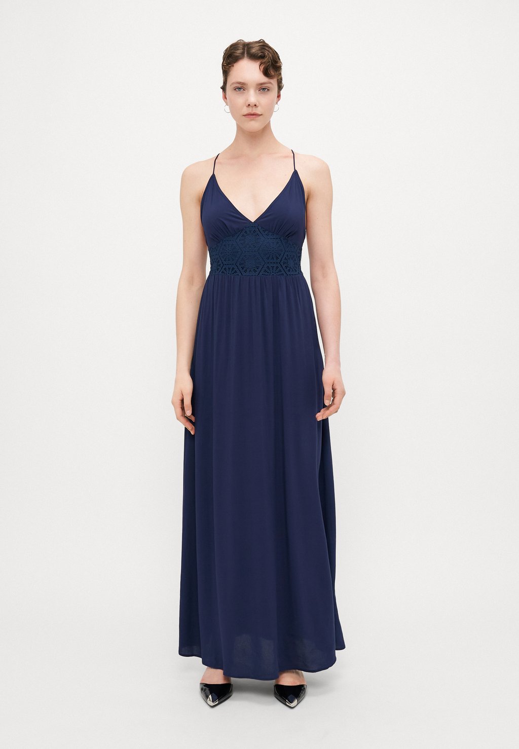 

Платье макси VMGRACE SINGLET DRESS Vero Moda Tall, темно-синий
