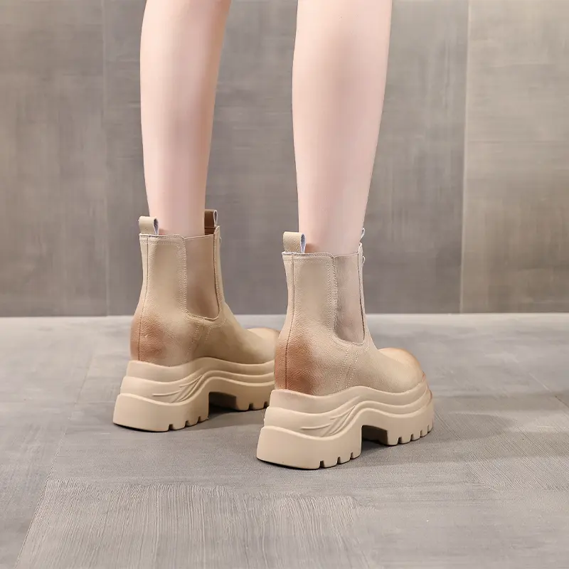 

Ботинки Martin Boot женские Nrdrofficial, бежевый
