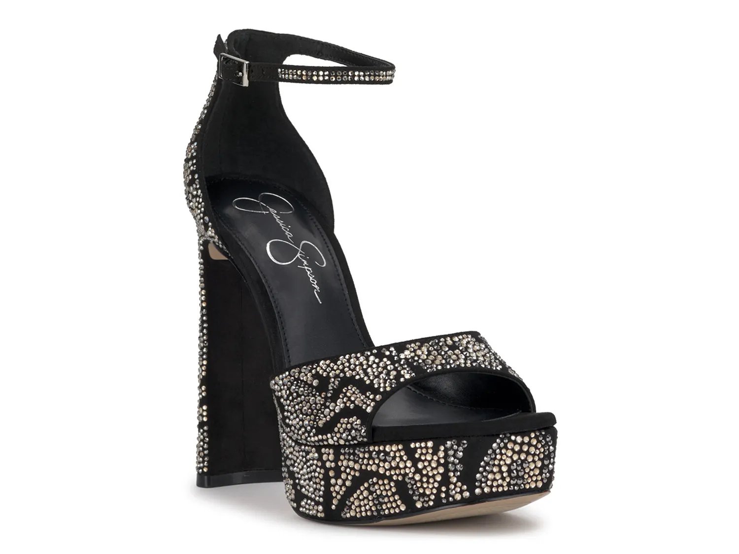 Сандалии Jessica Simpson Telxia Platform Sandal, черный