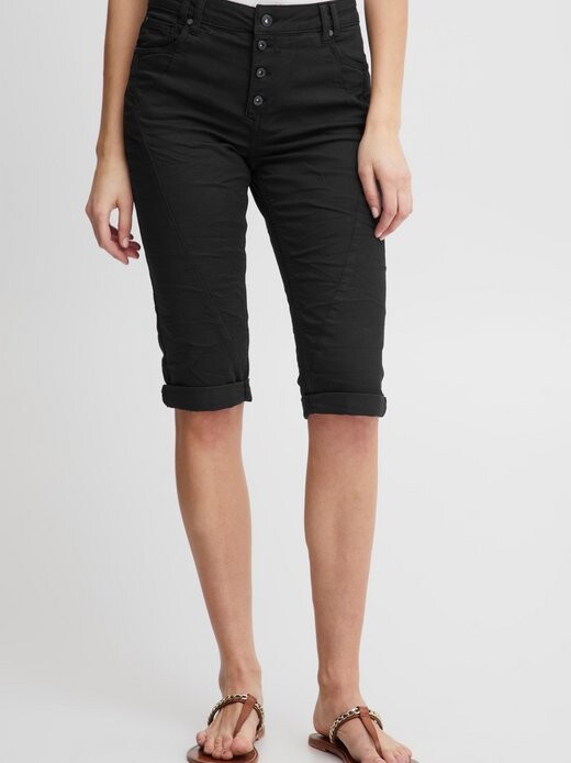

Джинсовые шорты пзросита Pulz Jeans, черный