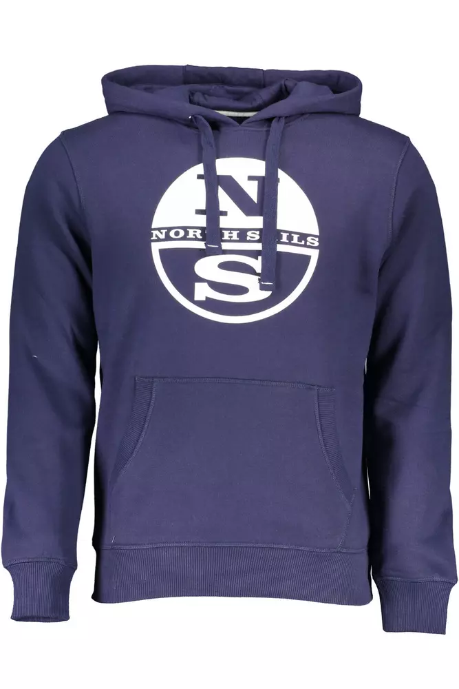 

Синий хлопковый мужской свитер North Sails