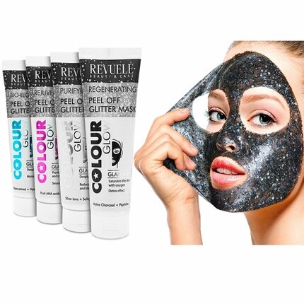 

Revuele Facial Peel-Off Маска с блестками для интенсивного очищения и ухода за кожей, Серый, Revuele Facial Peel-Off Маска с блестками для интенсивного очищения и ухода за кожей