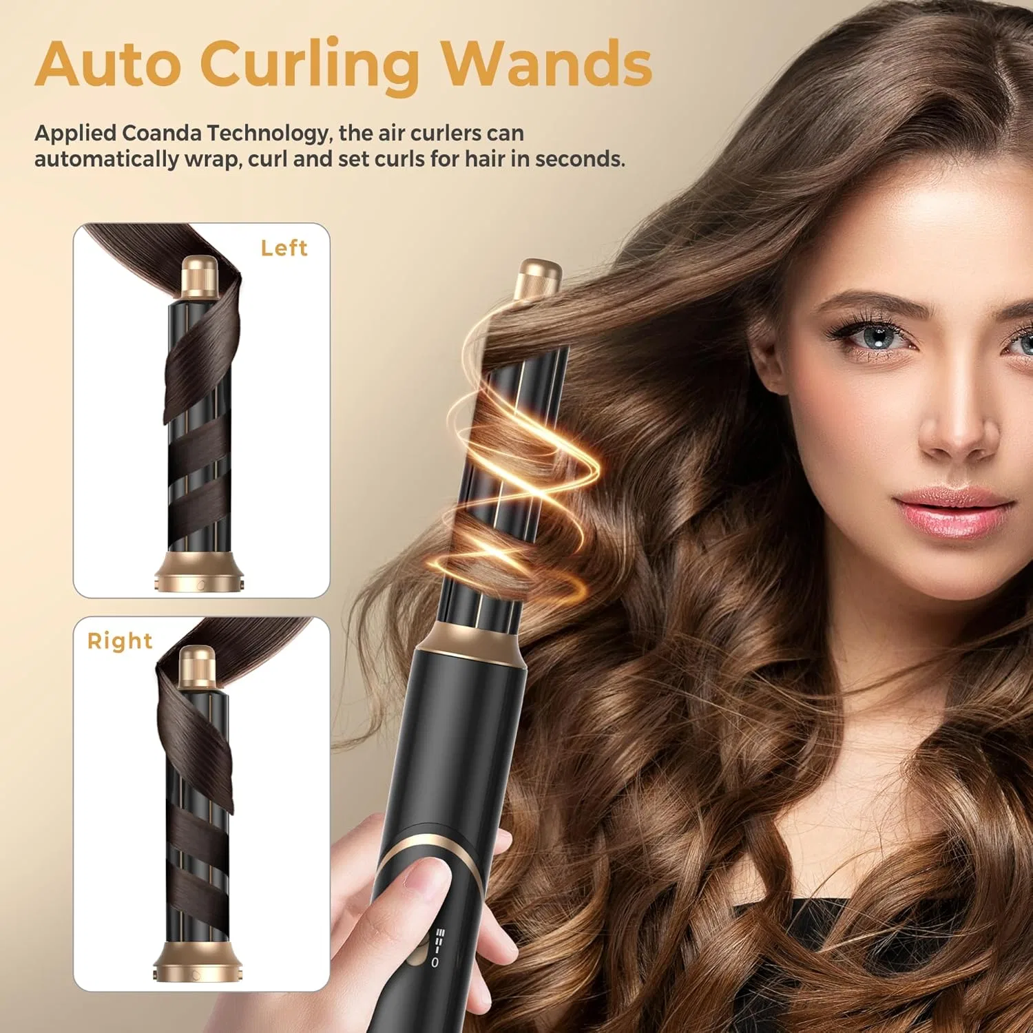 Набор для укладки волос UKLISS 5 в 1 Airstyler Ion Hair Dryer 1000 Вт Ukliss — фото 2