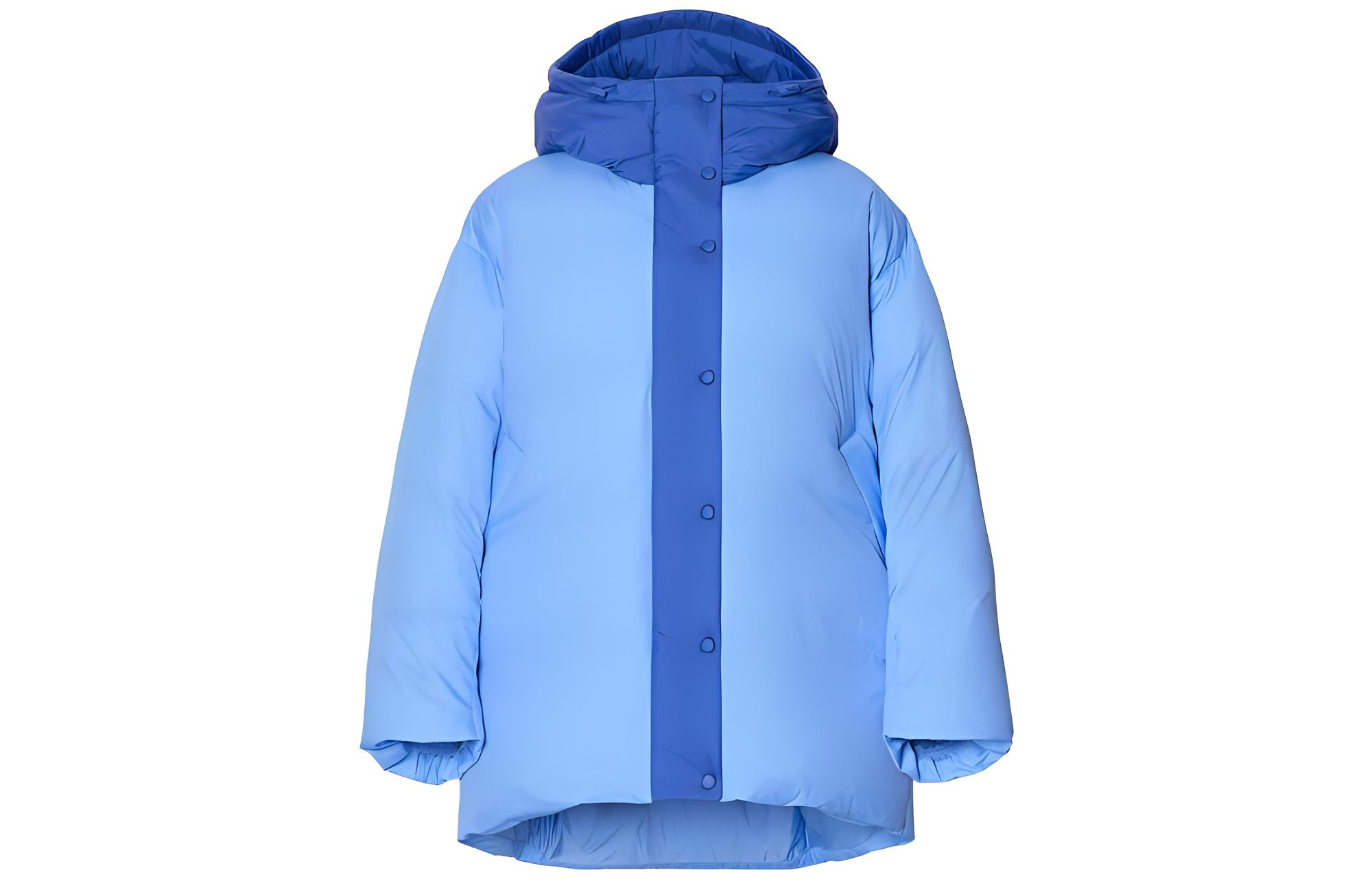 

UNIQLO Женская пуховая куртка аква, Aqua Blue