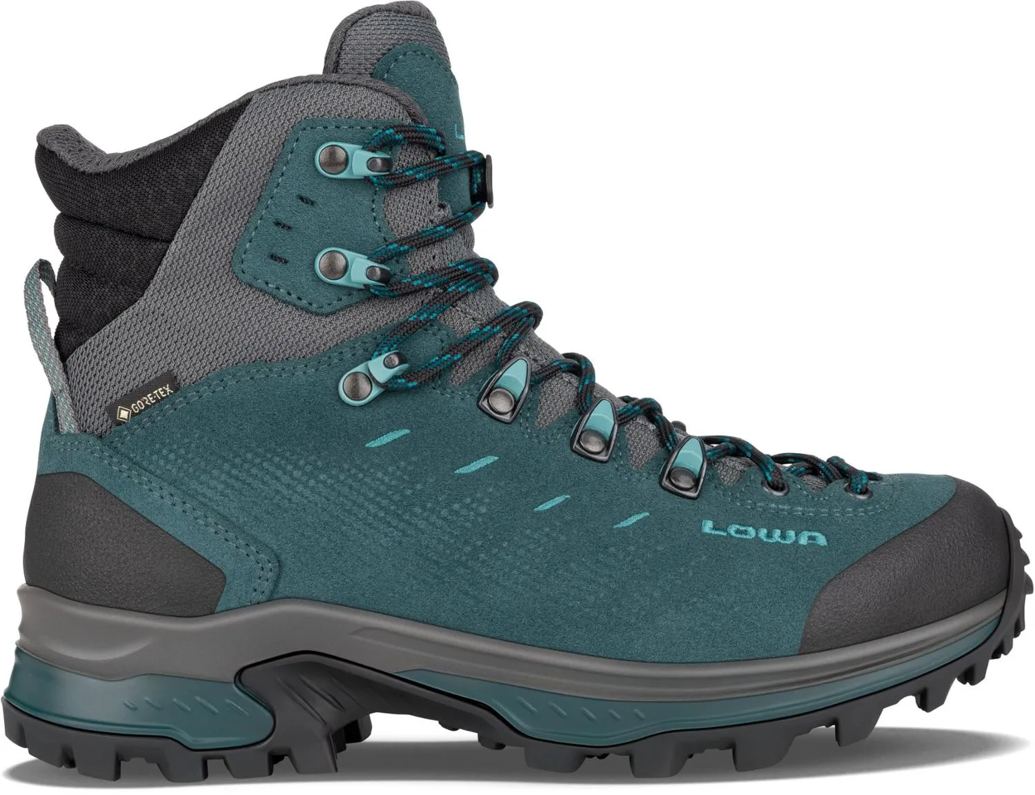

Женские треккинговые ботинки Randir GTX Mid Lowa, Petrol/Arctic