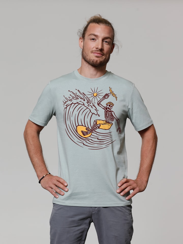 

Футболка Серфинг на всю жизнь в Алоэ wat Apparel