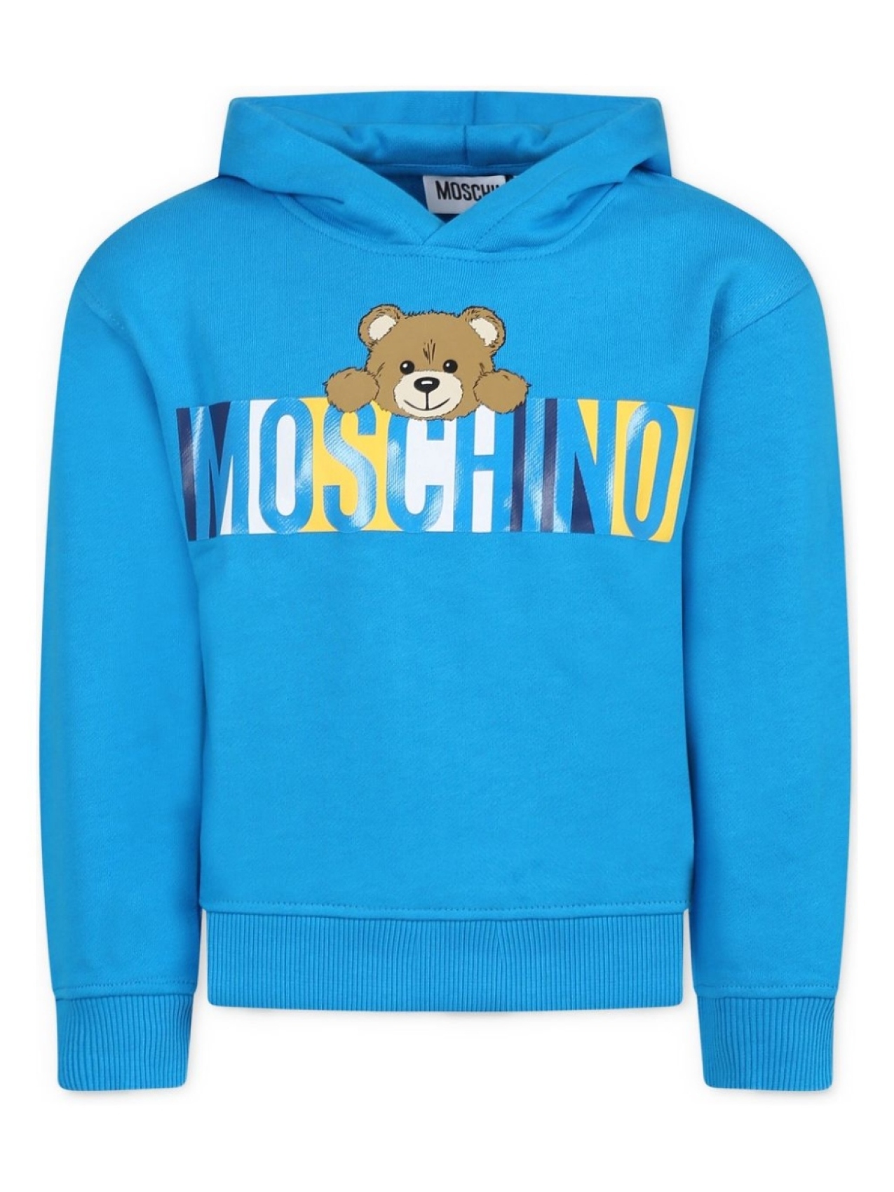 

Moschino Kids худи с принтом Teddy Bear, синий