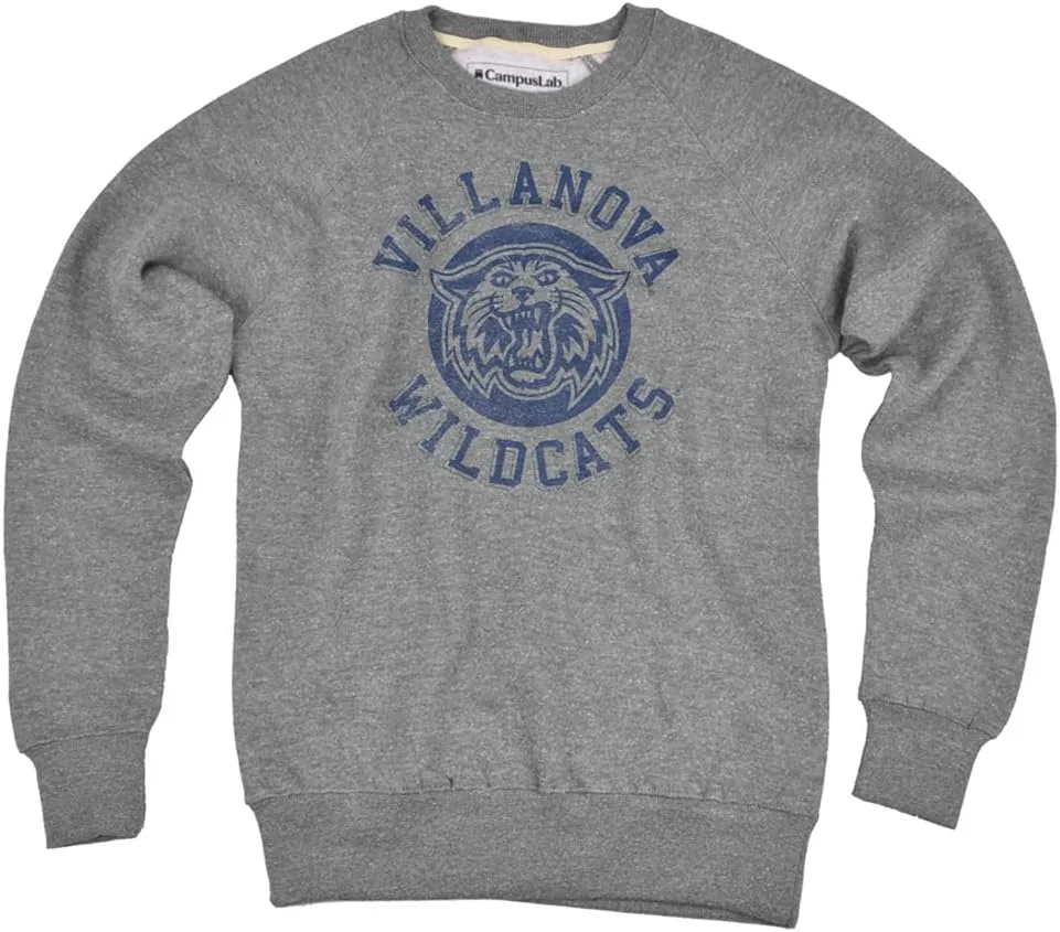 

Campus Lab Collegiate Classic Retro Stamp Unisex Adult Slim Fit Crewneck Sweatshirt