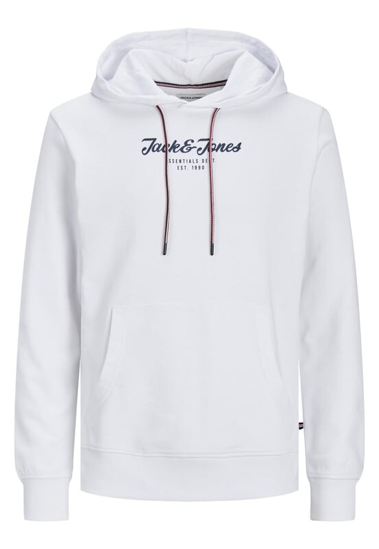 

Пуловер с капюшоном Jack & Jones, белый