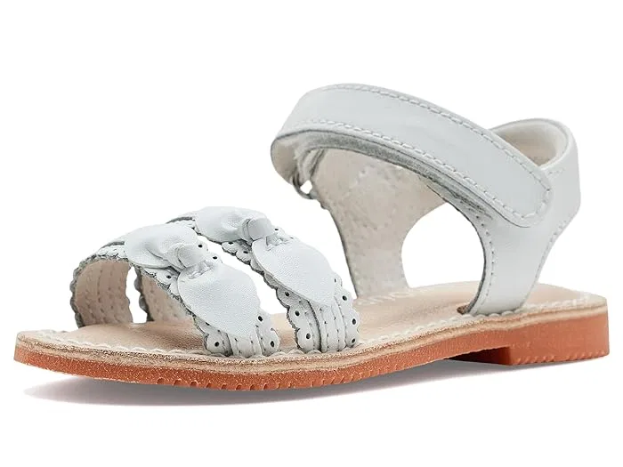 Сандалии с кружевным дизайном Josie L'Amour Shoes Kids, White