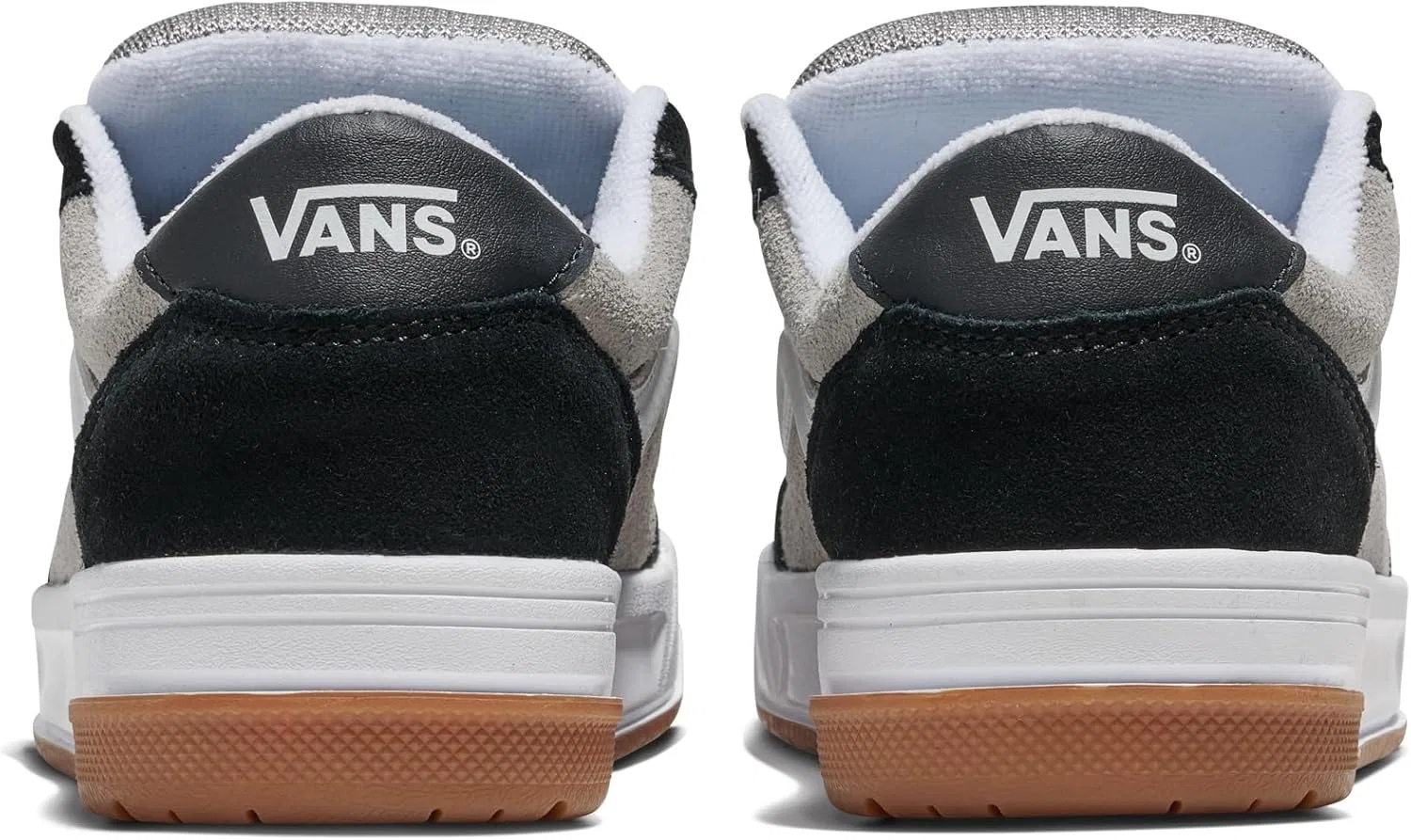 Кроссовки детские Vans, Black/Drizzle — фото 3