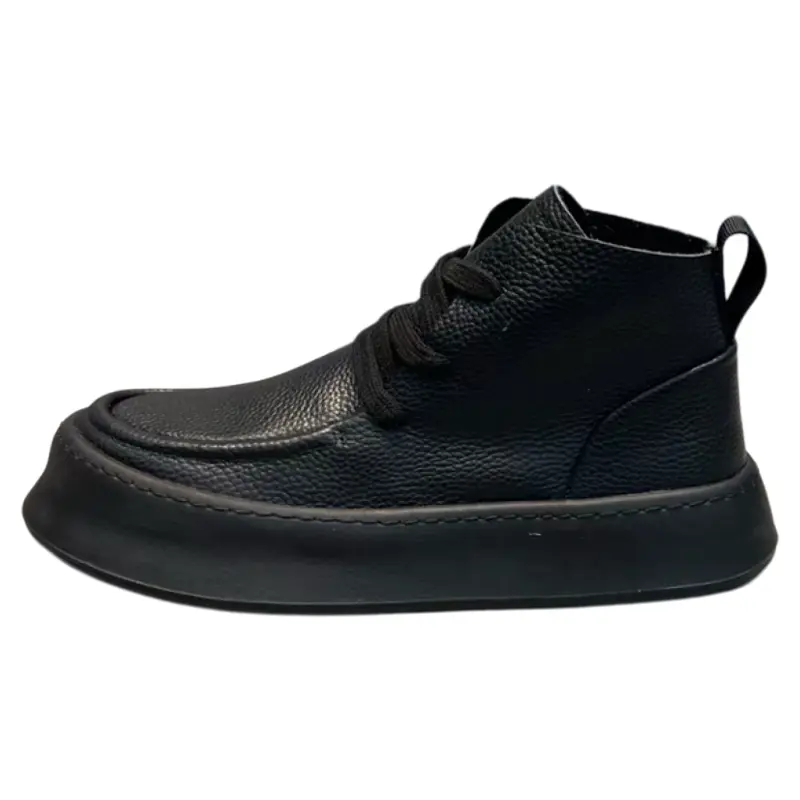 

ZUOSAISI Мужские скейтерские кроссовки Mid Top черные, цвет Black
