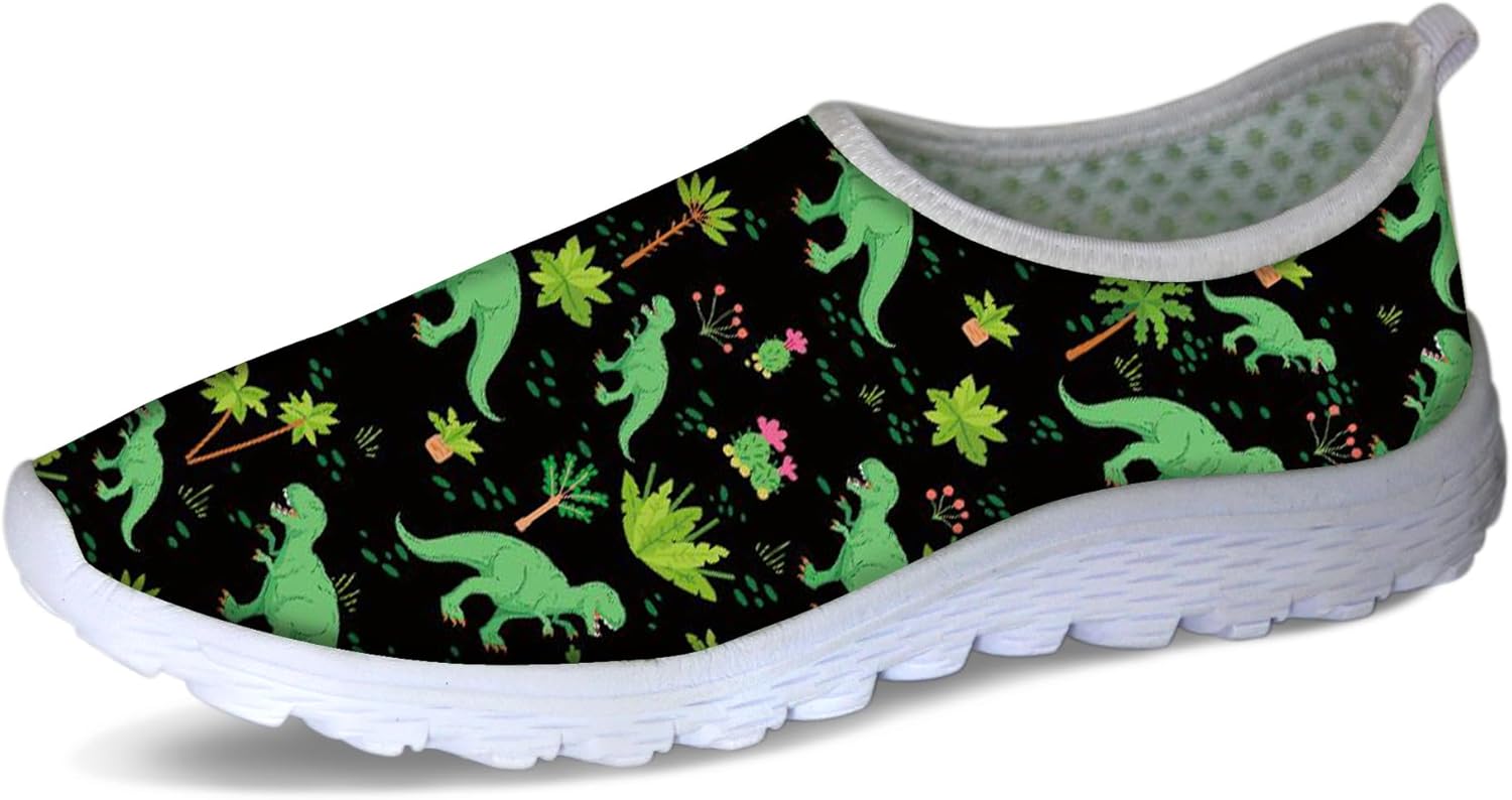 

Кроссовки женские Forchrinse с принтом «корова», обувь без шнурков, милые повседневные кроссовки для ходьбы и бега, легкие, зеленый