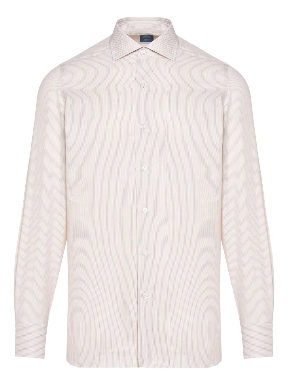 

Рубашка в полоску Finamore 1925 Napoli, нейтральный