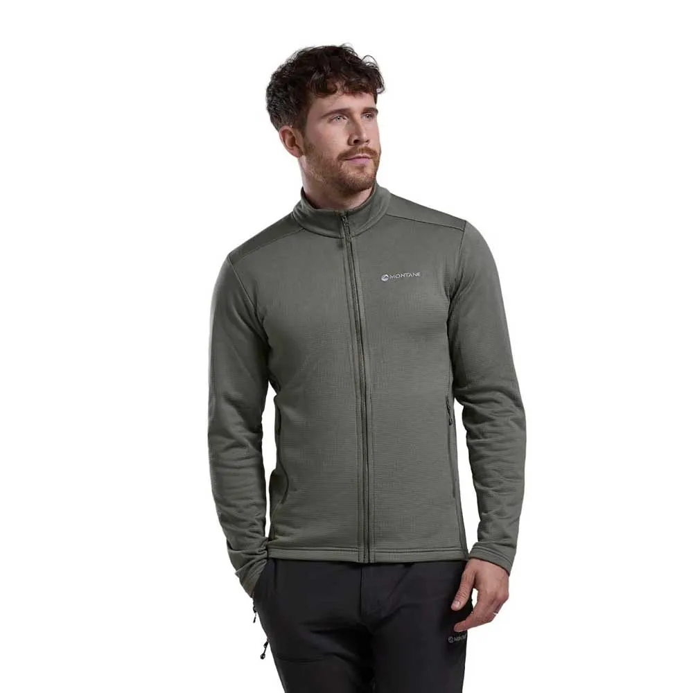 

Флис Montane Protium full zip, серый