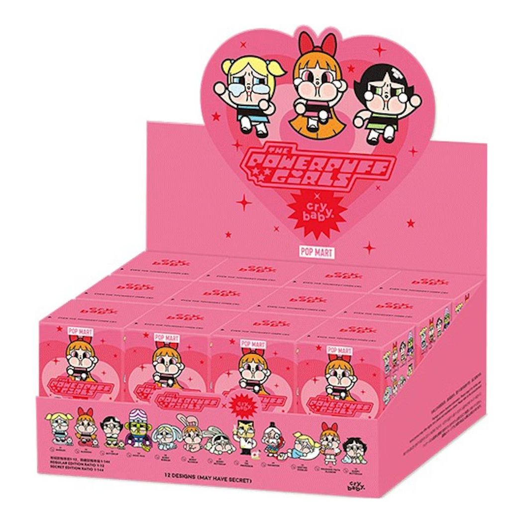 

Фигурка Pop Mart x Powerpuff Girls CryBaby Vinyl Figures Sealed Case (12 Blind Boxes)
