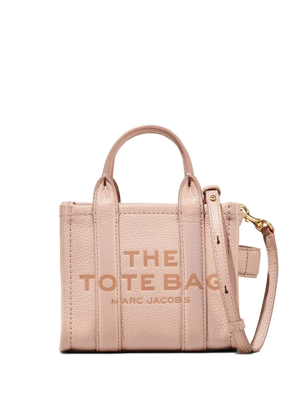 

Сумка The Leather Crossbody Tote MARC JACOBS, нейтральный